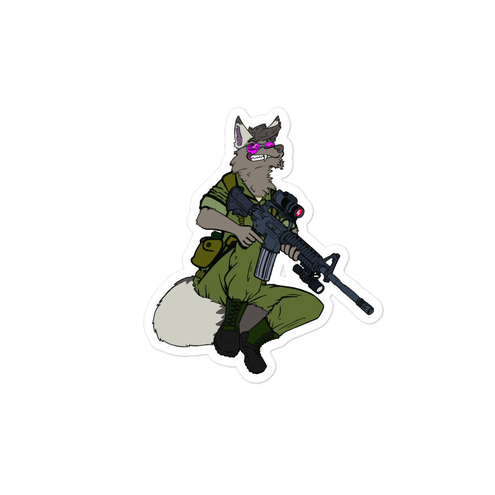 Just Cause Fox Sticker