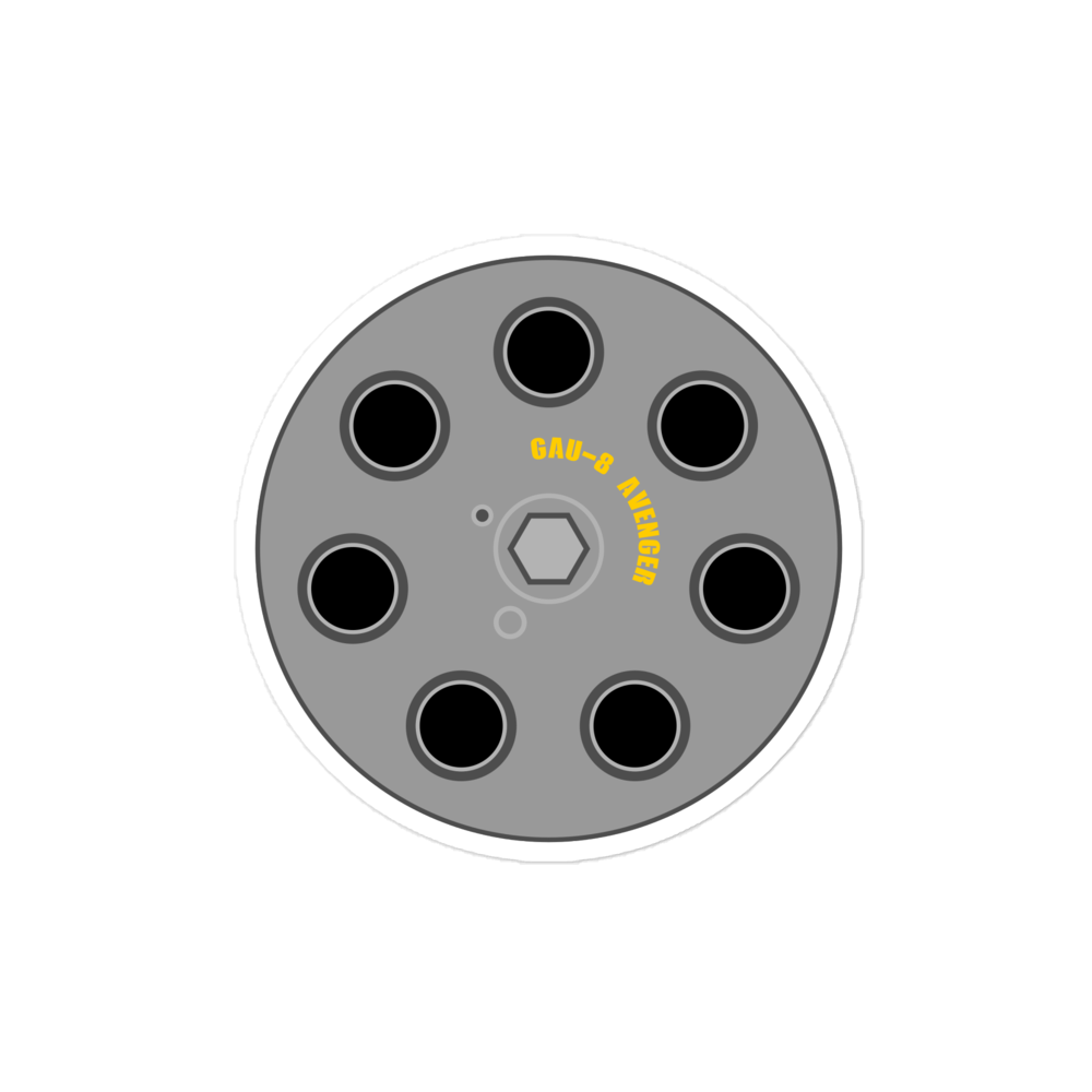 GAU-8 Sticker