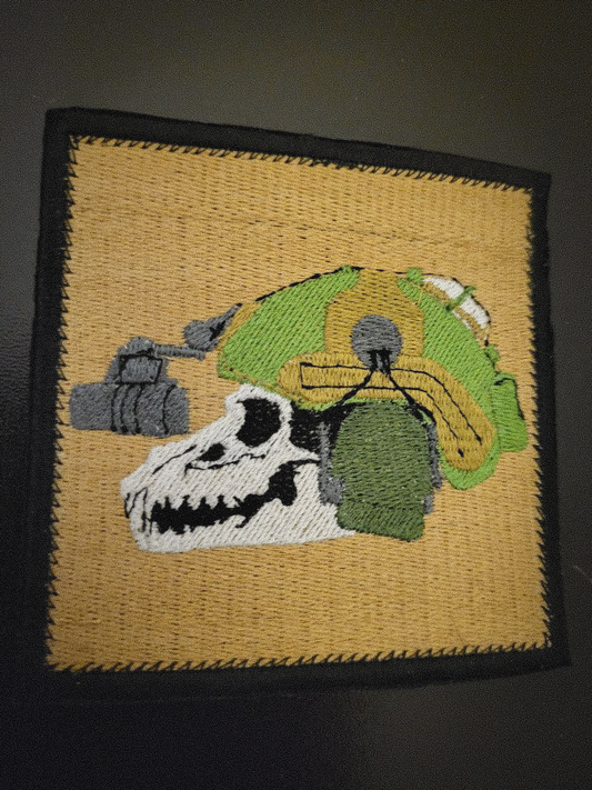 Skull Bucket Patch