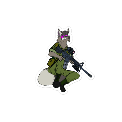 Just Cause Fox Sticker