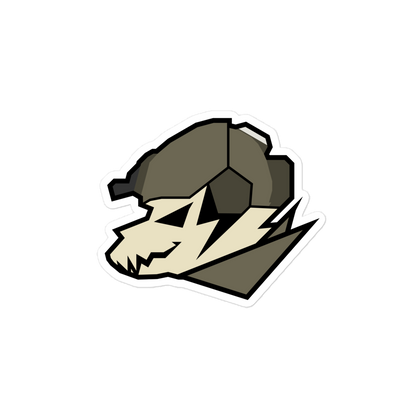 High Speed Skull Stickers