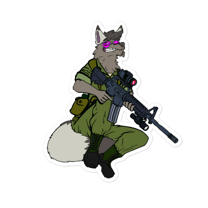 Just Cause Fox Sticker