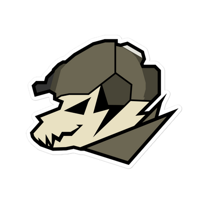 High Speed Skull Stickers